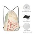 thumbnail image 5 of XMXT Waterproof Gym Bag, Colorful Shell Texture Drawstring Backpack for Men, m, 5 of 8