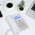 thumbnail image 2 of Qiilu Corded Phone With Speakerphone Answering Machine Extension Set For Telephone Home Calculator, 2 of 8