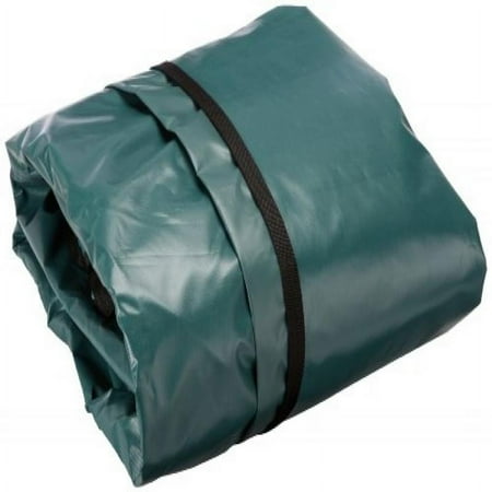 GLI HyPerLite 14 FT X 28 FT Rectangular Solid Safety Cover System with Pump Green