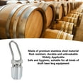 thumbnail image 4 of Beer Faucet Lock, Easy  Prevent Theft Leakage Proof Stainless Steel Safe Beer Tap Lock  for Homebrew Keg Equipment, 4 of 7