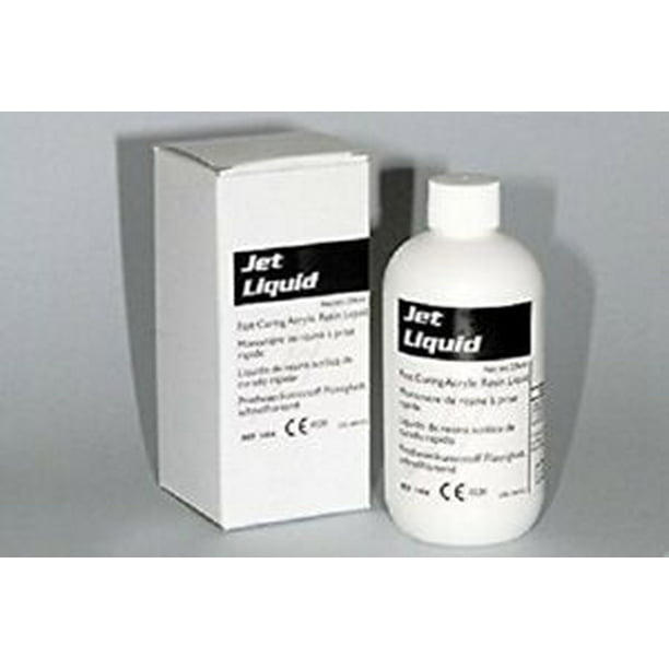 Lang Dental Jet Denture Repair Acrylic Resin Liquid Self Cure (8 oz