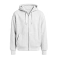 thumbnail image 6 of Waffle Knit Hoodies For Men Full Zip Hooded Cardigan With Pocket Lightweight Loose Fit Athletic Jackets, 6 of 9