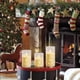 thumbnail image 4 of Juego de 3 Velas LED con Efecto de Cristal, Vela Eléctrica Efecto Llama, Velas a Pilas sin Llama con Control Remoto, Ideal para Acción de Gracias,Bodas, Navidad, Decoración (Blanco Cálido), 4 of 7