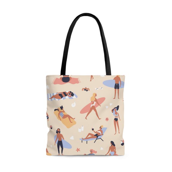 Beach Ready Tote Bag, Eco-Friendly Reusable Tote