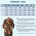 thumbnail image 7 of Binienty Thanksgiving Turkey Women's Scrub Jackets Crew Neck 4-Way Stretch Medical Uniforms & Scrubs for Women, Long Sleeve, Crew Neck, for Hospital Clinic Vet Workers Medical Assistants, 7 of 7