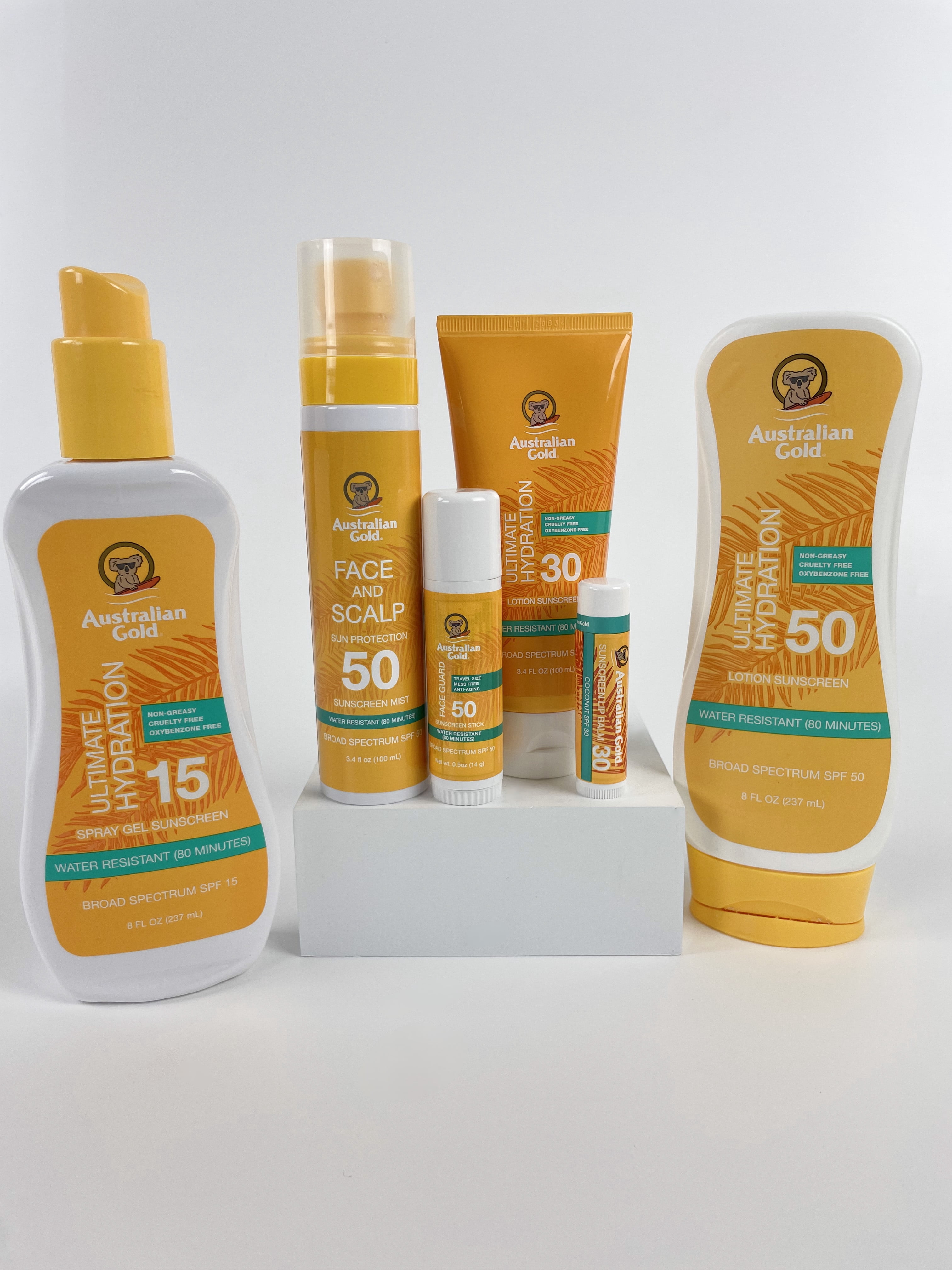 Australian Gold Face and Scalp Mist, SPF 50, 3.4 fl. oz