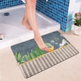 thumbnail image 4 of EGNMCR Outdoor Rug Bathroom Rugs Foot Cushions Super Absorbent Floor Mat Bathroom Absorbent And Quick Drying Carpet Floor Mats Door Bathroom Non Slip Floor Mats Floor Mats, 4 of 5