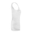 thumbnail image 4 of Yuanlong Womens T Shirts Fashion Deep V Back Sleeveless Tank Top Stretch Slim Fit Stylish Vest Glam Casual Daily Party Teess, 4 of 4