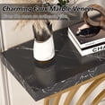 thumbnail image 5 of Tribesigns Modern Console Table with Geometric Base, 40 Inch Comtempory Entryway Sofa Table Narrow Long for Living Room, 5 of 7