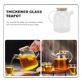 thumbnail image 3 of FENGGUIQU 1Set Heat Resistant Glass Kettle for Tea Suitable for Thanksgiving Dinner 18.4x5.3in 1.6L, 3 of 7