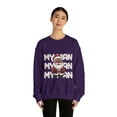thumbnail image 3 of My Man Santa Unisex Heavy Blend™ Crewneck Sweatshirt, 3 of 7