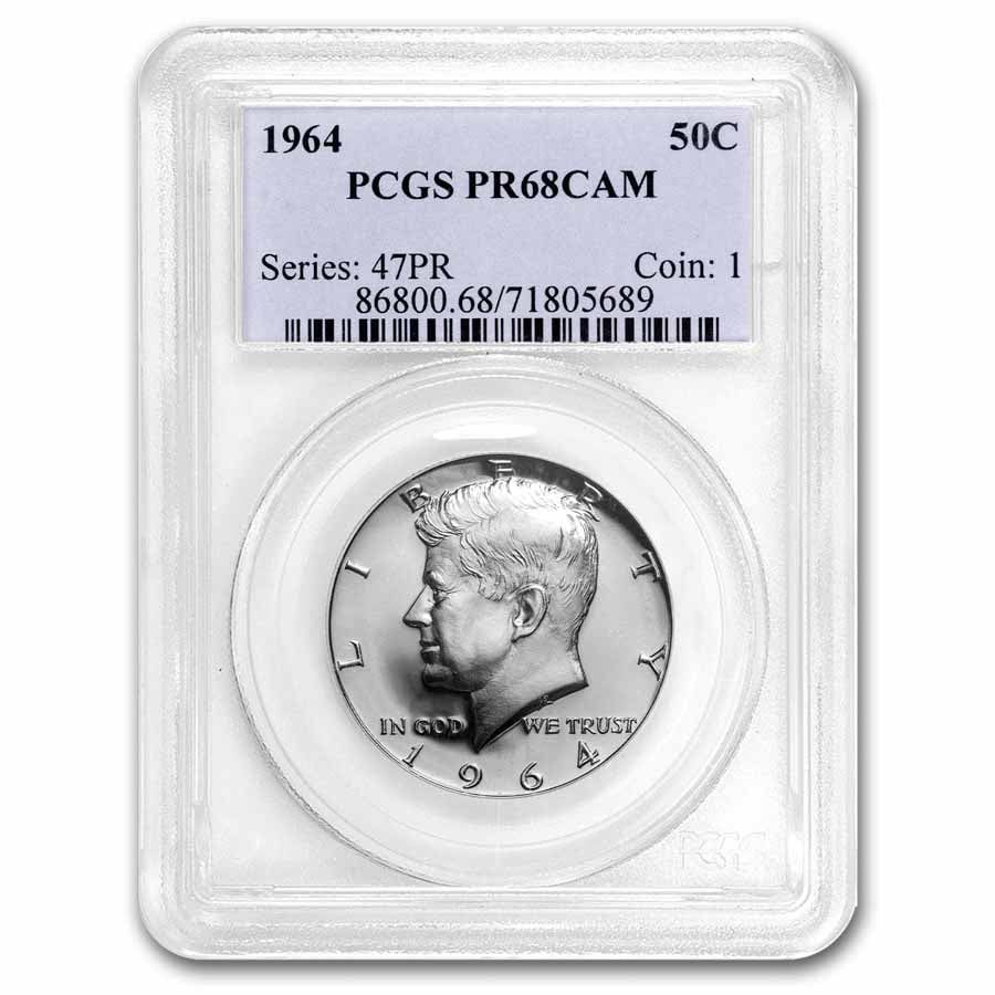 1964 Kennedy Half Dollar PF-67 NGC (Accented Hair) - Walmart.com