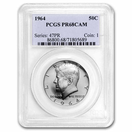 1964 Kennedy Half-Dollar PR-68 CAM PCGS