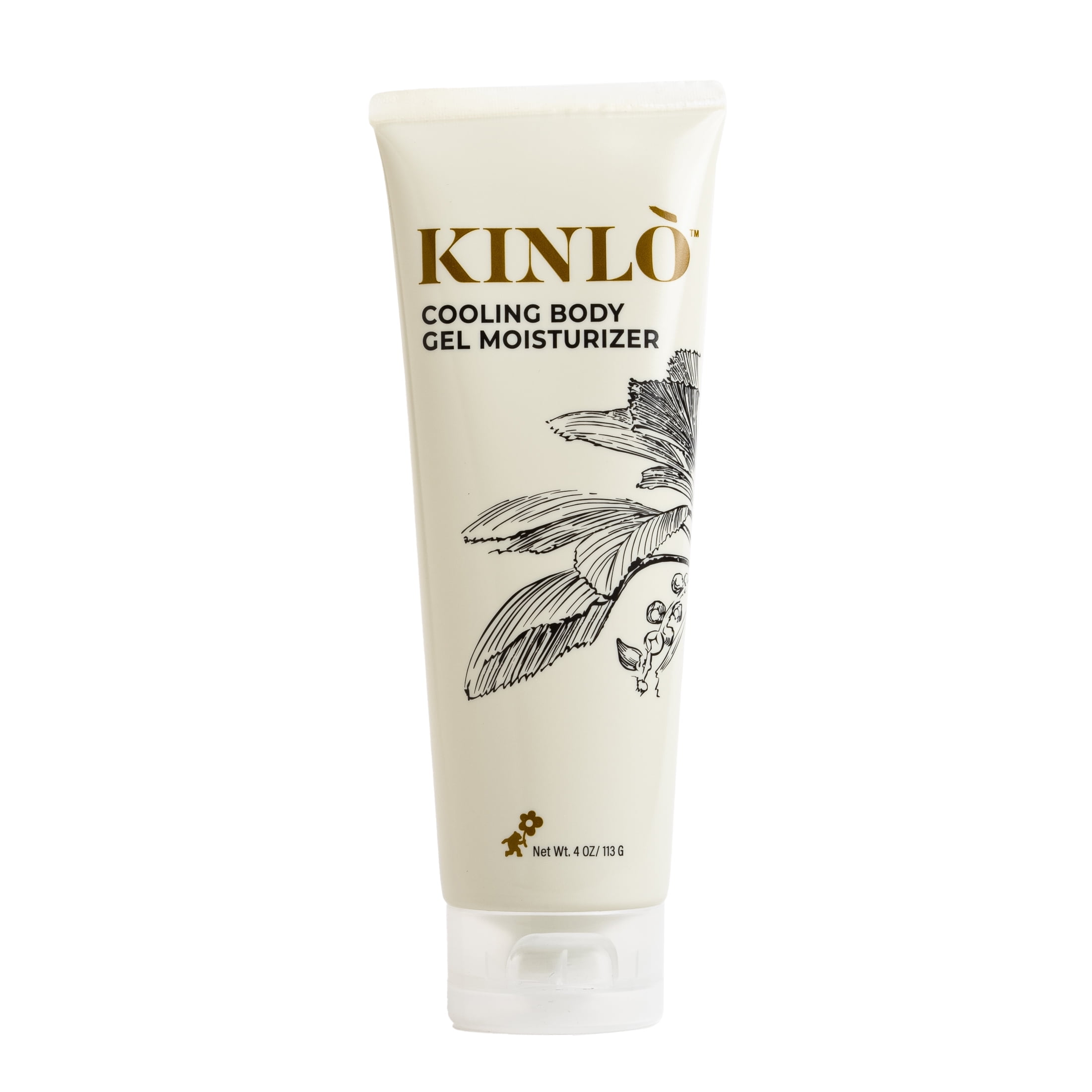 KINLO Cooling Body Gel Moisturizer with Soothing Aloe Vera and Glycerin 4 oz