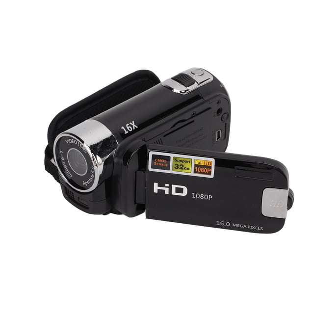 Videocámara digital Jadeshay P con rotación Videocámara Full HP Cámara de video elegante y moderna