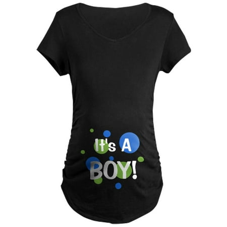 

CafePress - It s A Boy! Maternity Dark T Shirt - Maternity Dark T-Shirt