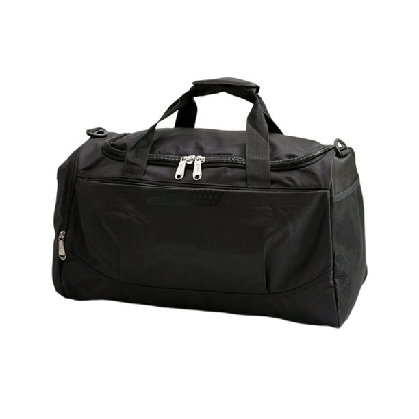 Qarigey Bolso deportivo para hombre y mujer, bolsa de almacenamiento con cierre de cremallera para zapatillas de teléfono, bolsa de mano de gran Envolturas para manijas de equipaje Negro Tipo 2 Qarigey AP014880-11