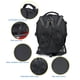 thumbnail image 3 of Bolsa trasera de la motocicleta Bolsa del asiento trasero Bolsa de la cola Mochila multifu Eccomum Bolsa de moto, 3 of 5