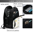 thumbnail image 4 of Daiia Chicken Pattern USB Charging Backpack for Men and Women, Anti-Theft Backpack,Travel Backpack,School Backpack,College Backpack,Laptop Backpack, 4 of 7