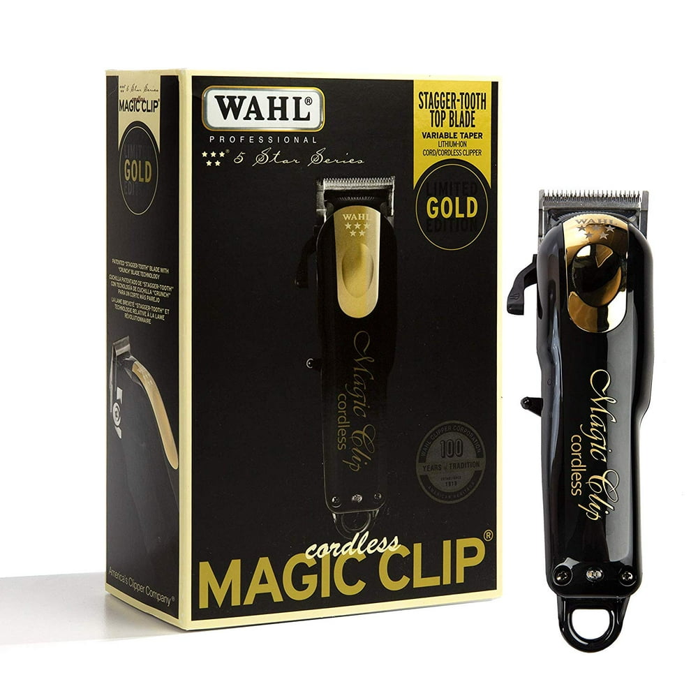 Wahl Professional 5-Star Limited Edition Black & Gold Cordless Magic