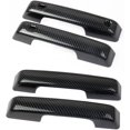 thumbnail image 5 of 4PCS 2021-2024 Car Carbon Fiber Side Front Door Handle Cover Trim - Decorative Exterior Accessories, 5 of 5