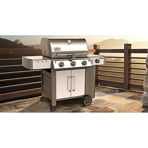 Tips software Maiden Weber 66004001 Genesis II LX S-340 Natural Gas Grill, Stainless Steel -  Walmart.com