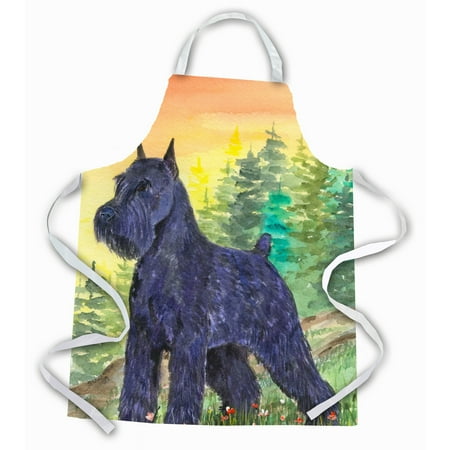 

Carolines Treasures SS1051APRON Schnauzer Apron Large multicolor