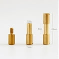 thumbnail image 4 of 10pcs Corby Brass Knife Handle Pin Rivets Knife Handles Fastening Screws Bolt, 4 of 6