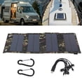 thumbnail image 1 of Banco de Energía Solar, Cargador de Panel Solar Portátil Impermable, Automóvil para acampar al aire libre USB para yates para teléfonos celulares, 1 of 7