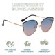 thumbnail image 3 of Gafas de sol polarizadas anti-ultravioleta de la personalidad de la tendencia de la moda de las gafas de sol, hechas de TAC, metal, 3 of 5