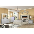 thumbnail image 2 of Lizelle Upholstery King 5 Pc Bedroom Set made with wood in Beige, 2 of 15