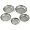 thumbnail image 1 of Pièces d'Assiette en Titane pour l'Extérieur Vaisselle de camping Assiette Ronde en Titane pour Fruits Convient pour barbecue Randonnée Pique-Nique, 1 of 8