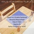 thumbnail image 4 of ECR4Kids Hardwood Table & Chair Set, 24" Square x 22" H, 12" Chairs (3-Pc), 4 of 8