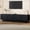 Black, variant on New TV Stand with Arch Cabinets for TVs Up to 78'', Minimalist Entertainment Center with Solid Wood Legs, Practical Media Console with Adjustable Shelves for Living Room, White