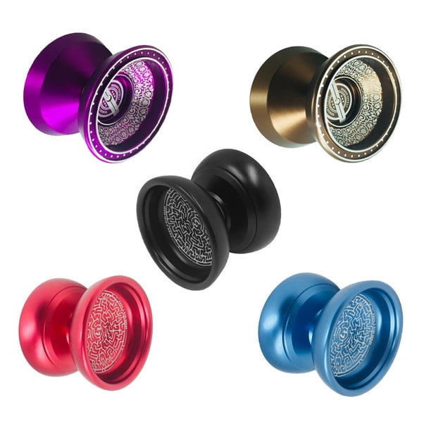 YOSOO Boule Yoyo Yoyo Ball Aluminium Aloy Yo Yo avec cordes supplémentaires idéal pour les
