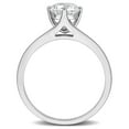 thumbnail image 5 of Created Forever Women's 1ct TW Lab-Grown Diamond Sterling Silver Solitaire Engagement Ring, 5 of 7