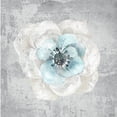 thumbnail image 2 of Louise, Gigi 26x26 Black Ornate Wood Framed with Double Matting Museum Art Print Titled - White Flower, 2 of 4