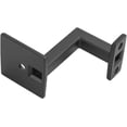 thumbnail image 3 of 5 Pack Handrail Brackets for Wooden Handrail Black Indoor Wall Accessory Stair Railing Bracket (Matte Black), 3 of 5