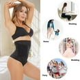 thumbnail image 3 of Women Tummy Control Thong Shapewear Slimmer High Waist Panty, 3 of 6