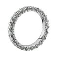 thumbnail image 2 of 1.00 Ct Round Cut Natural Diamond Stylish Eternity Band for Anniversary Solid 950 Platinum Size 4, 2 of 8