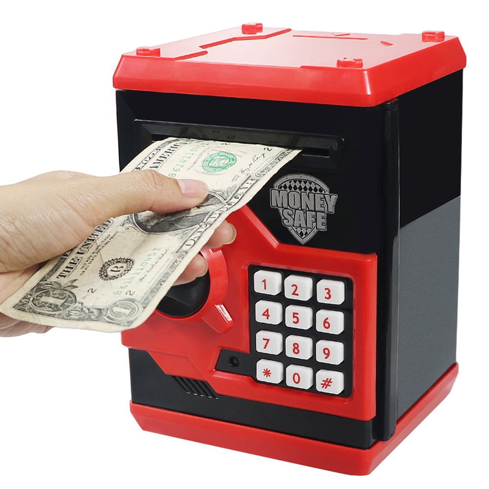Bluelans Children Password Electronic Piggy Bank Mini ATM Saving Money