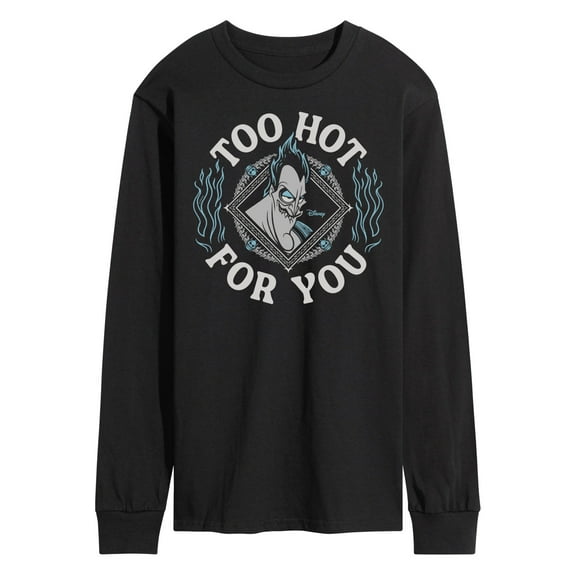 Disney Villains - Hades Too Hot For You - Men's Long Sleeve T-Shirt