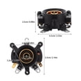 thumbnail image 2 of Raindrops 4 Sets Kettle Temperature Control Parts Black ABS for Easy Replacement, 2 of 6