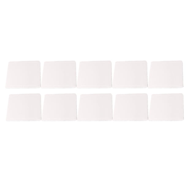 10pcs Square Cardboard Cake Box Pads Cake Base Paper Pads Presenting Cakes Cupcake Tray Mousse Mats (8 Inches White)