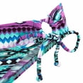thumbnail image 4 of Women's Bikini Set Bohemian Print Triangle String Bikini Two Piece Swimsuit for Beach Vacation Summer Party,Blue,L, 4 of 6