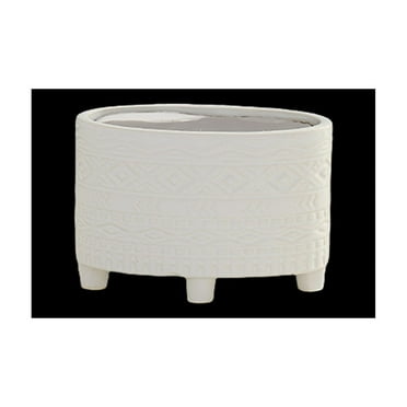 Urban Trends Ceramic Oval  Pot