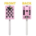 thumbnail image 3 of DEEPCRAFF 2Pcs Fake Parking Ticket Telescopic Rod Card Holder For Collision Protection Pink, 3 of 8