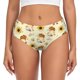 thumbnail image 1 of Fotbe Watercolor Bee Honey Honeycomb Bee Calzones Estampados para Mujer – Ropa Interior de Algodón, Cómoda, Suave y Elástica-X-Small, 1 of 6