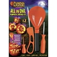 thumbnail image 5 of Pumpkin Masters Plastic All in One Pumpkin Carving Kit, 12 Pieces, (Orange), 5 of 10