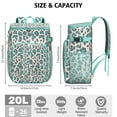 thumbnail image 3 of Romantic Spots Pattern Insulated Backpack Cooler - 20L Soft Cooler Bag for Travel, Work & Outdoor Activities, Lightweight Design, 3 of 5
